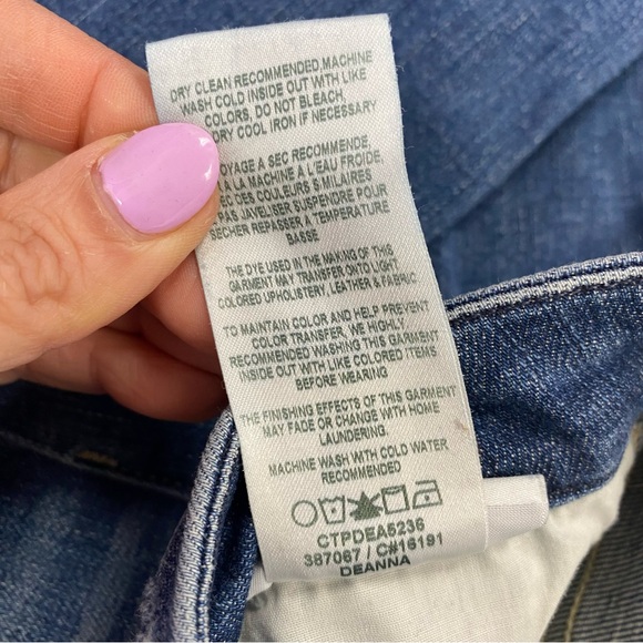 Joe’s Jeans Hi (rise) Honey High Rise Curvy Cropped Boot Size 26 - Picture 5 of 6